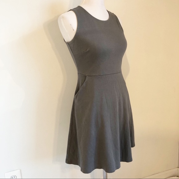 New York & Company Grey Fit and Flare Dress, size Small - Picture 6 of 16
